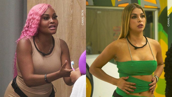 La Jesuu y Yaya Muñoz en La casa de los famosos Colombia