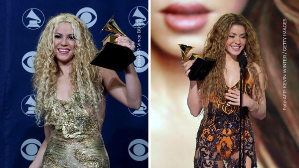 El video que revive el momento en que Shakira recibió su primer Grammy en 2001