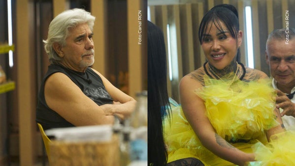 Yina Calderón y Mauricio Figueroa se dieron emotivo abrazo en La casa de los famosos Colombia