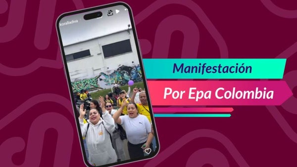 Epa Colombia: hacen predominante plantón para pedir por su libertad | VIDEO Epa Colombia: hacen predominante plantón para pedir por su libertad | VIDEO