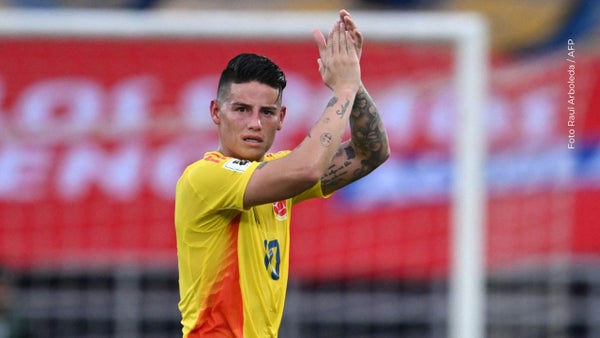 Ella es Luisa Duque, el amuleto de la suerte de James Rodríguez: video en el estadio Ella es Luisa Duque, el amuleto de la suerte de James Rodríguez: video en el estadio