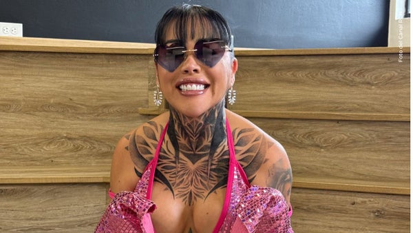 Yina Calderón inspiró su más reciente traje en El joven manos de tijera