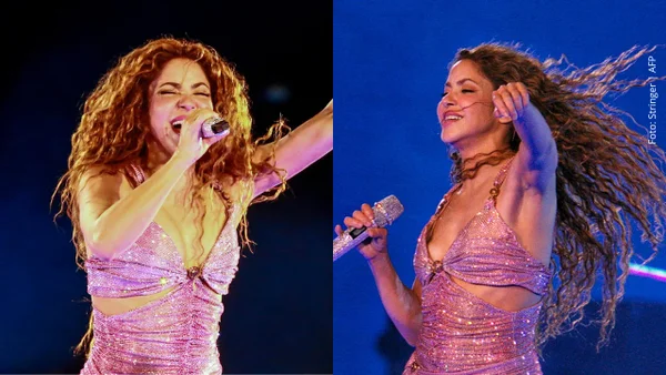 Shakira revela el mensaje secreto detrás de su icónico vestido azul en su gira mundial