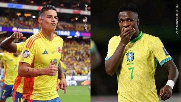Brasil vs. Colombia: así quedaría el partido por Eliminatorias al Mundial 2026 según la IA
