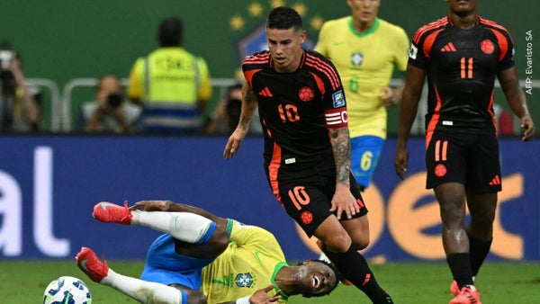 Así reaccionó James Rodríguez a la derrota de Colombia contra Brasil: "Muy injusto"