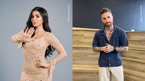Reacción de Karina García al ver que Mateo Varela regresó