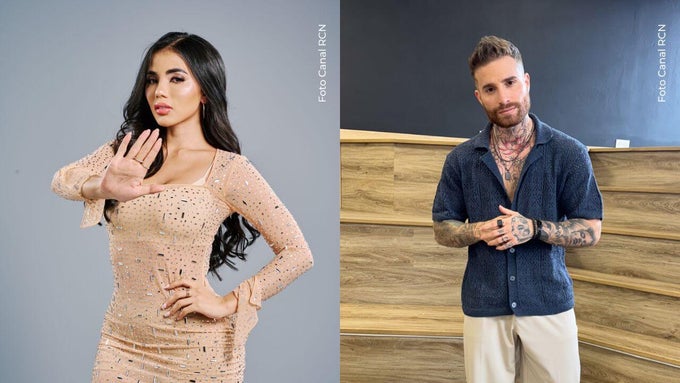 Karina García y Mateo Varela Reacción de Karina García al ver que Mateo Varela regresó