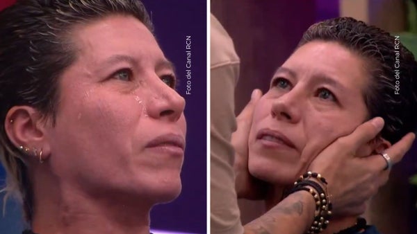 Lady Tabares rompió en llanto tras visita de su hijo en La casa de los famosos: le llevó rosas