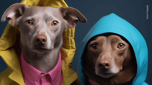 Perro se convierte en tendencia tras utilizar prendas humanas: ¡Video! Perro se convierte en tendencia tras utilizar prendas humanas: ¡Video!