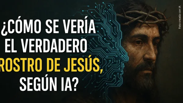 ¿Cómo lucía realmente Jesús? Inteligencia Artificial revela el rostro del hijo de Dios