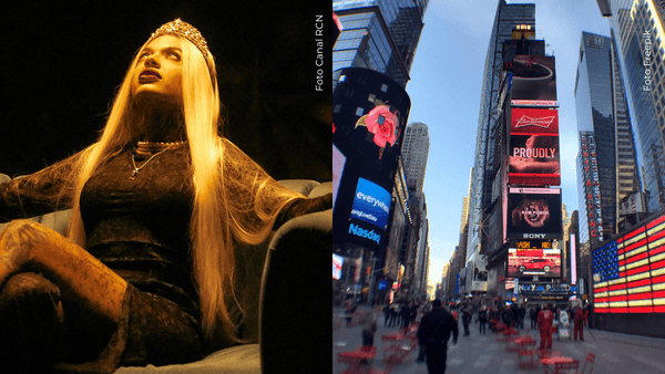 Video viral de Melissa Gate causa sensación tras aparecer en Times Square Video viral de Melissa Gate causa sensación tras aparecer en Times Square