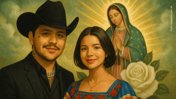 Christian Nodal orgulloso de inspirar un episodio de 'La Rosa de Guadalupe'