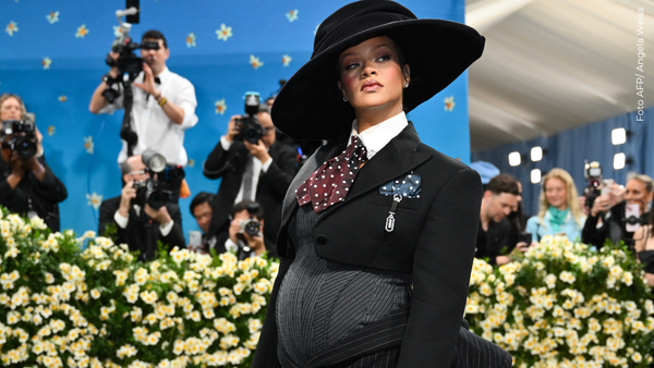 Rihanna anuncia su tercer embarazo en la Met Gala: ¡Así luce su pancita! Rihanna anuncia su tercer embarazo en la Met Gala: ¡Así luce su pancita!