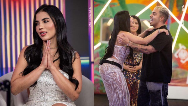 Así reaccionó Karina García al ver que Altafulla se salvó de ser eliminado de La casa de los famosos