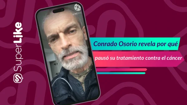 ¿Qué pasa al suspender la quimioterapia? El testimonio del actor Conrado Osorio
