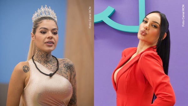 Así reaccionó Melissa Gate a la visita de Andrea Valdiri a La casa de los famosos Colombia Así reaccionó Melissa Gate a la visita de Andrea Valdiri a La casa de los famosos Colombia