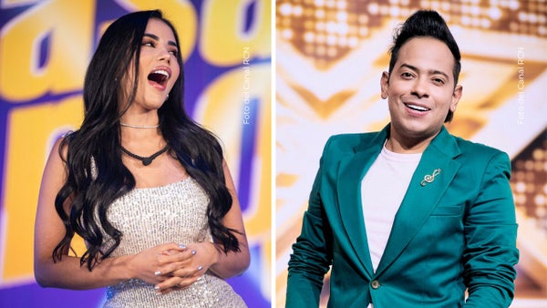 Orlando Liñán no disimula y le coquetea a Karina García en programa en vivo