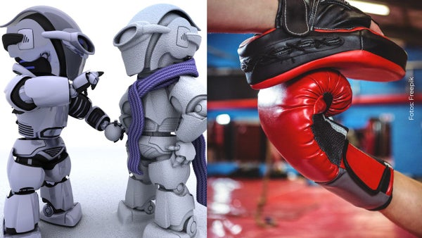 China lanzó su primer torneo de boxeo entre robots: así pelearon las máquinas China lanzó su primer torneo de boxeo entre robots: así pelearon las máquinas