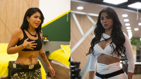 El tenso reencuentro de Karina García y La Toxi Costeña en La casa de los famosos Colombia