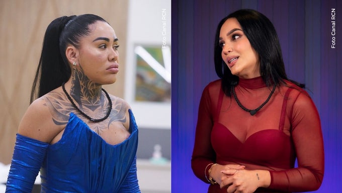 Yina Calderón y Andrea Valdiri se pelearon en rueda de prensa