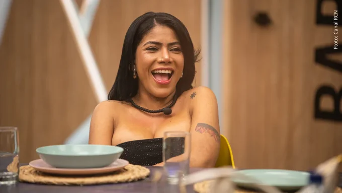 La Toxi Costeña en La casa de los famosos Colombia.