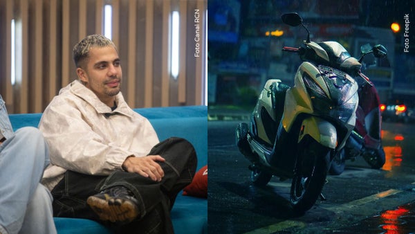 Esta es la famosa moto que Altafulla tenía varada antes del reality ¡Ya la mandó a arreglar!