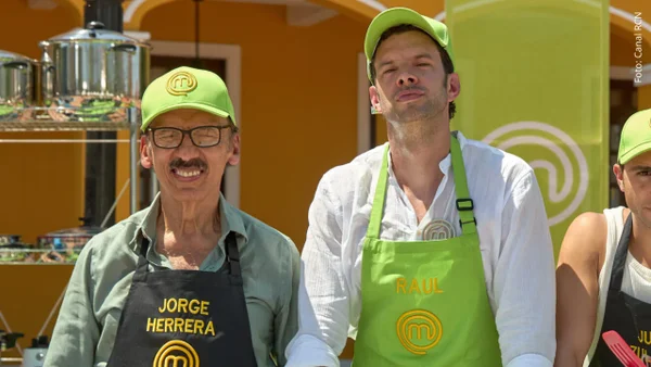 El gesto de Raúl Ocampo que incomodó a Jorge Herrera en MasterChef Celebrity: “Déjeme solo” El gesto de Raúl Ocampo que incomodó a Jorge Herrera en MasterChef Celebrity: “Déjeme solo”