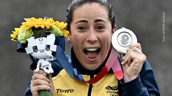 Mariana Pajón lució su embarazo en fotos durante un viaje de vacaciones Mariana Pajón lució su embarazo en fotos durante un viaje de vacaciones