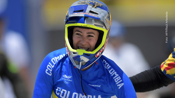 ¡Levantando pesas! Así entrena Mariana Pajón en sus últimos meses de embarazo