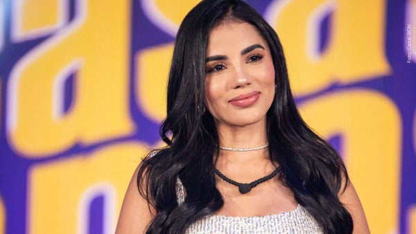 Karina García apoyó como una hincha más al Medellín en la final ante Santa Fe