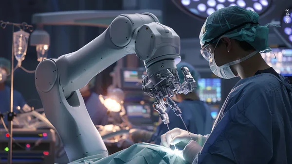 Robot con IA completa procedimiento médico por primera vez sin intervención humana