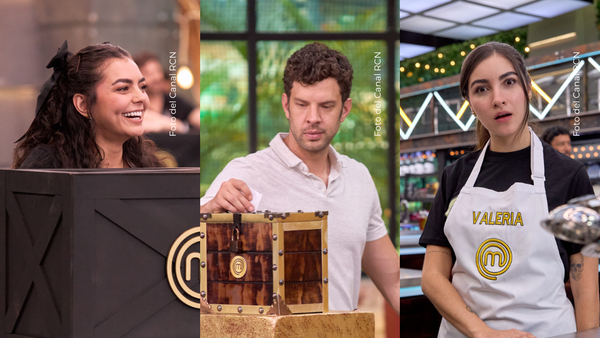 Valentina Taguado, Valeria Aguilar y Raúl Ocampo demuestran su amistad con foto en MasterChef