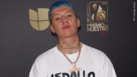 Blessd asiste a la 34° Edición de Premio Lo Nuestro a la Música Latina de Univision.