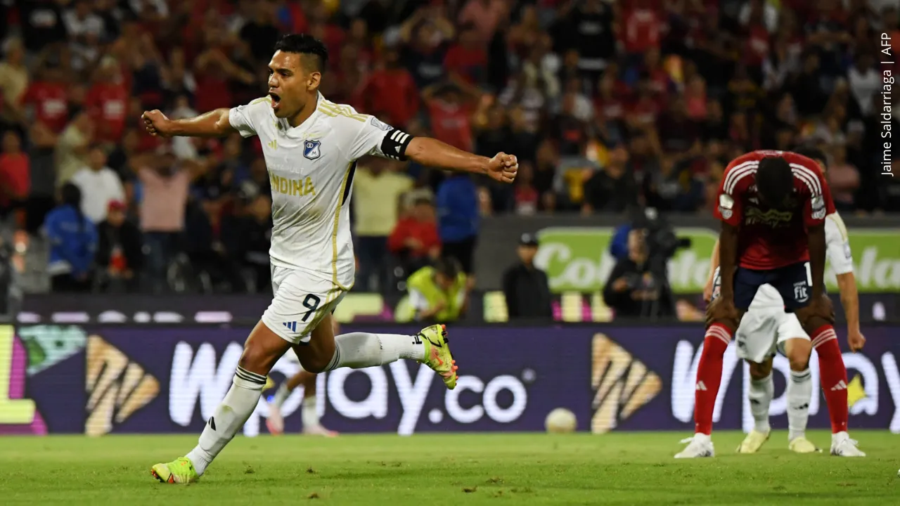 Falcao revive su camino al éxito y se despide de Millonarios