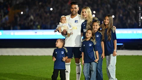 Falcao revive su camino al éxito y se despide de Millonarios