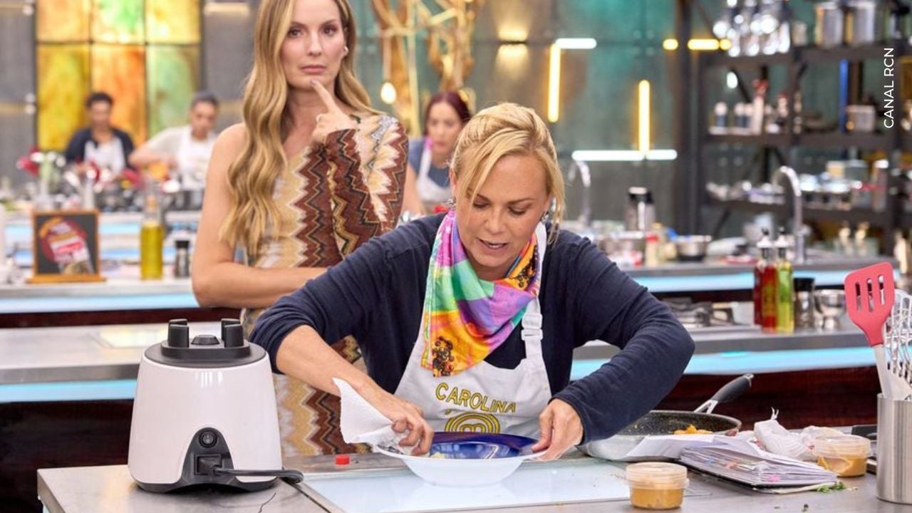 Carolina Sabino se quita el delantal negro en MasterChef Celebrity