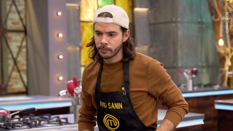 David Sanín en MasterChef Celebrity