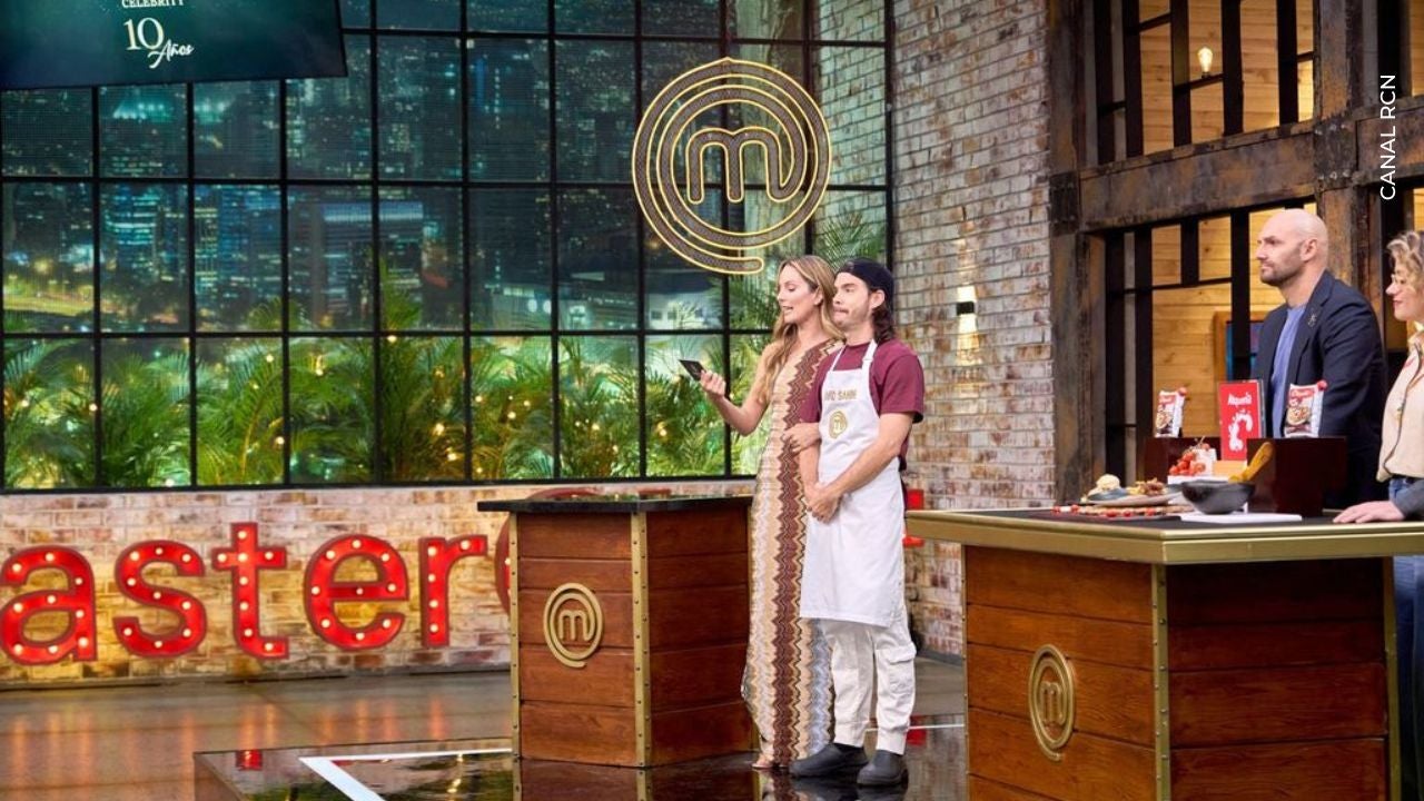 David Sanín en MasterChef Celebrity