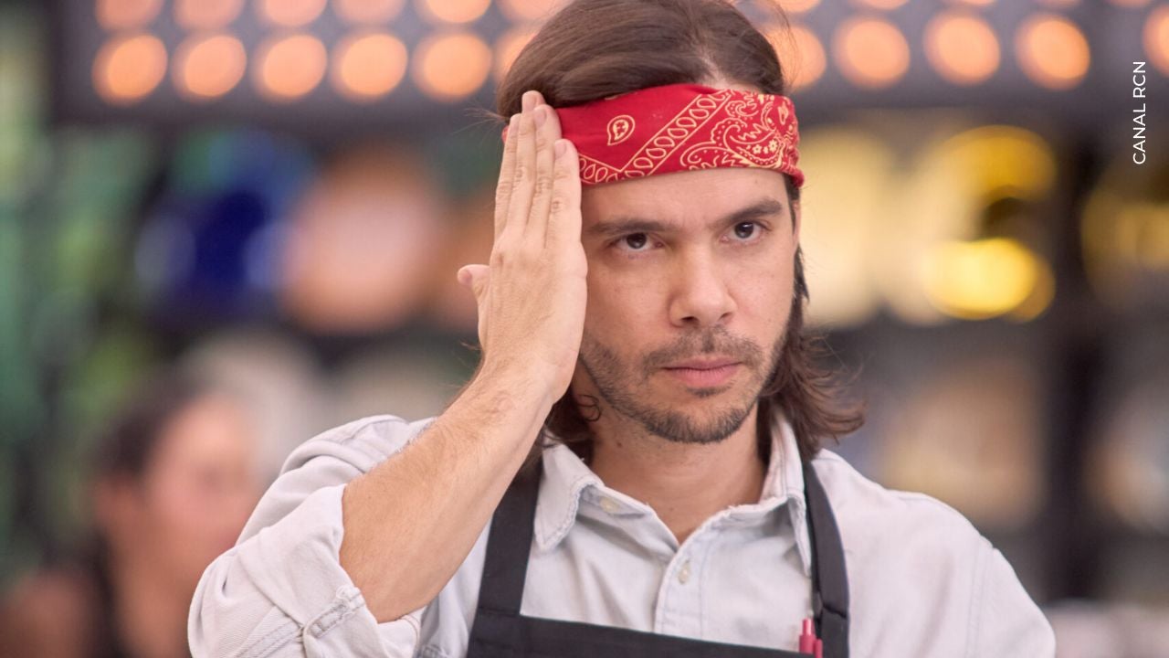 David Sanín en MasterChef Celebrity