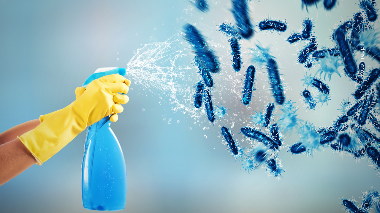 Limpieza, bacterias