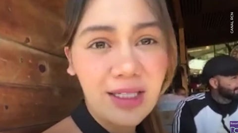 Cintia Cossio en embarazo