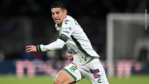 Gol de James Rodríguez en México