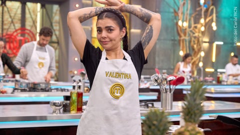 Valentina Taguado fue muy feliz con equipo que tuvo en el capítulo del 20 de julio de MasterChef Celebrity y lo demostró en sus redes sociales.