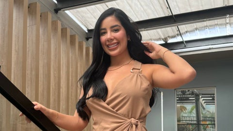 Mariana Zapata y su novio Mr Stiven