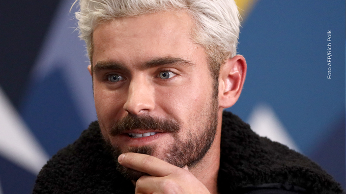 Las imágenes de Zac Efron con un rostro visiblemente distinto fueron creadas con IA.