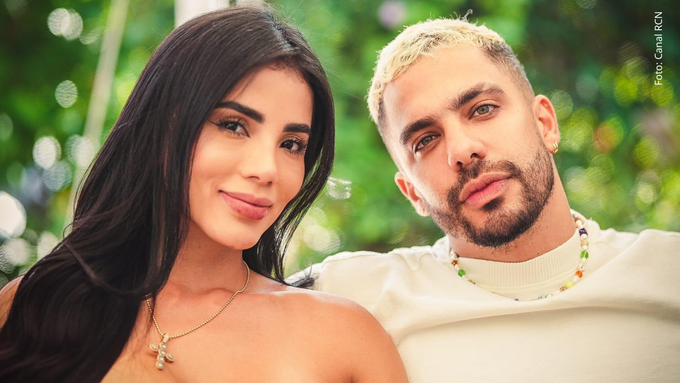 Karina García y Andrés Altafulla celebraron tres meses de romance