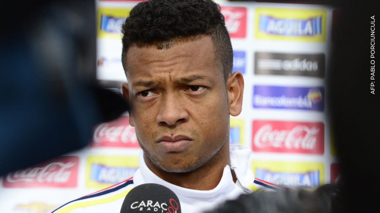 Fredy Guarín y su novia