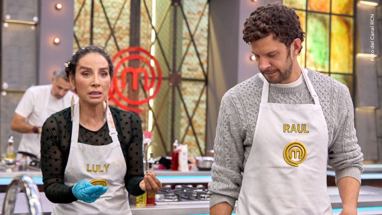 Luly no esperaba lo que Raúl le dijo en plena grabación de MasterChef