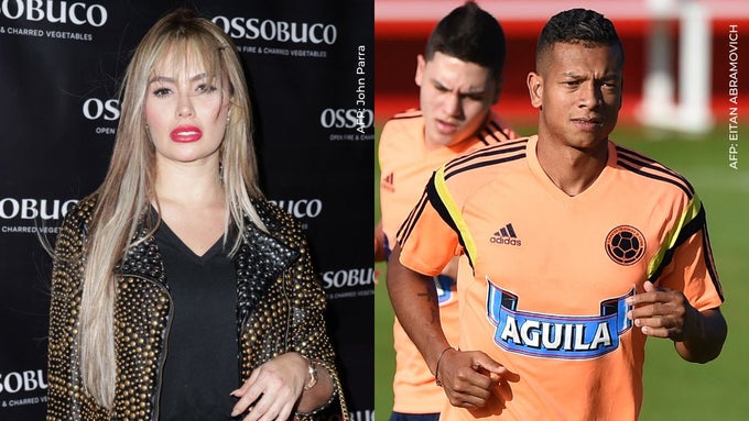 Sara Uribe y Fredy Guarín