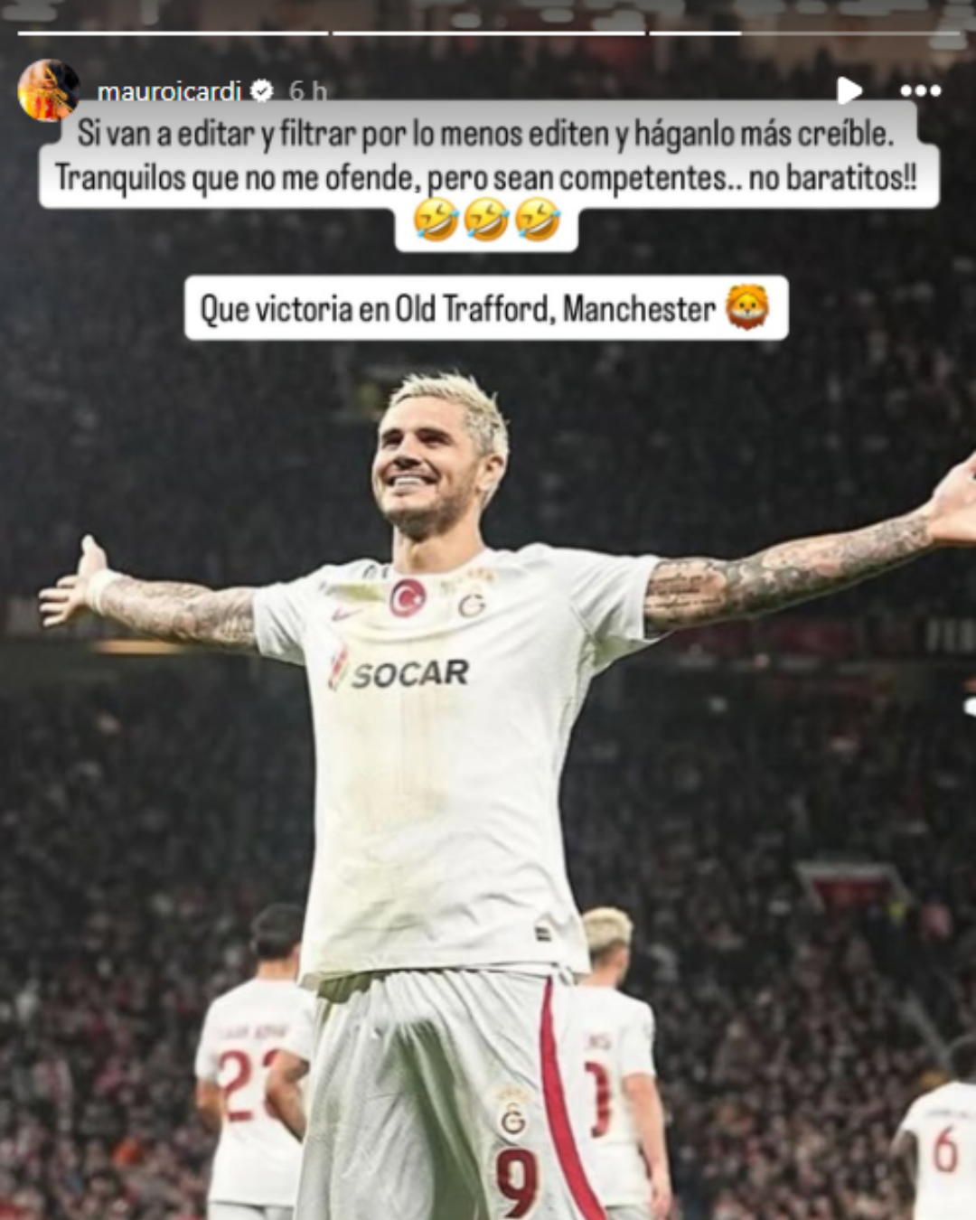 El video de Icardi desató rumores sobre una posible infidelidad